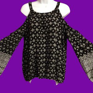 Cut Out Shoulder Top